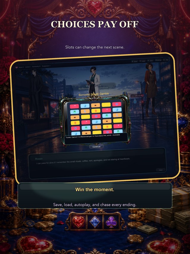 Choices pay off promotional image